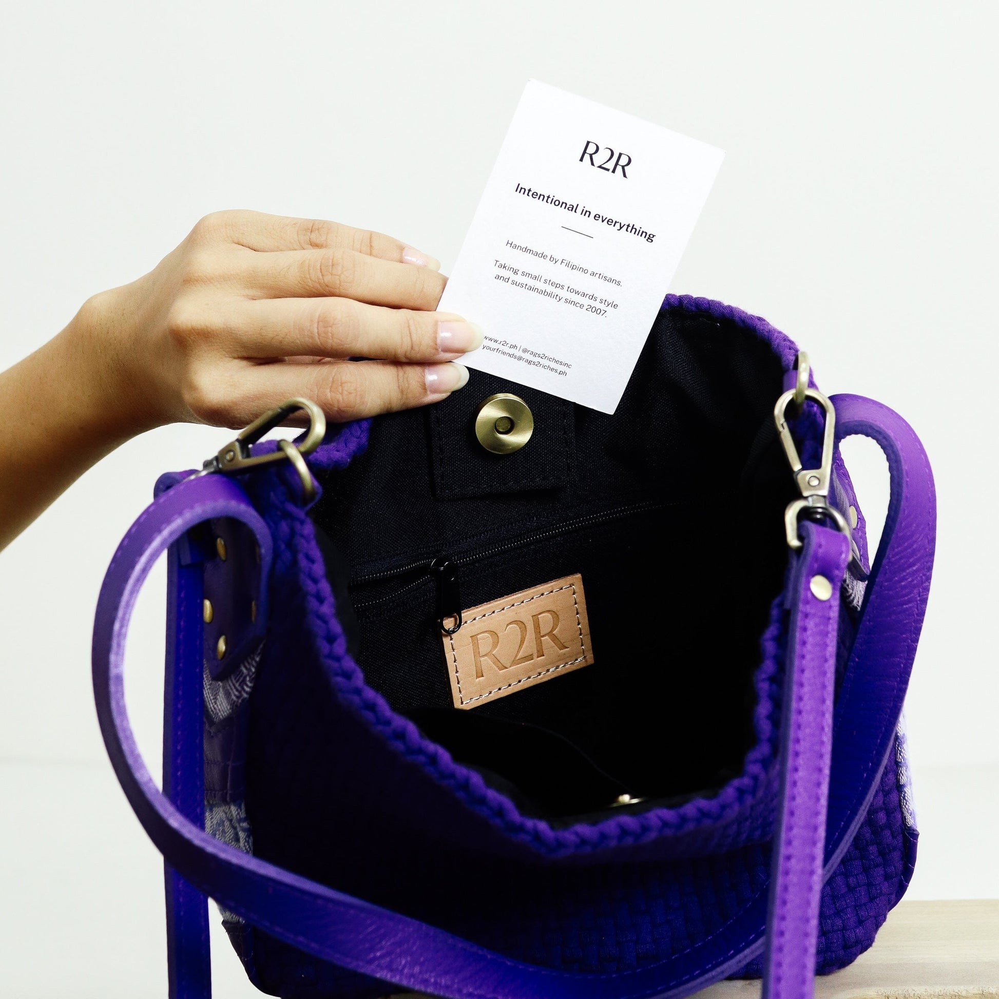 Buslo Micro Medley Ube Fashion Rags2Riches