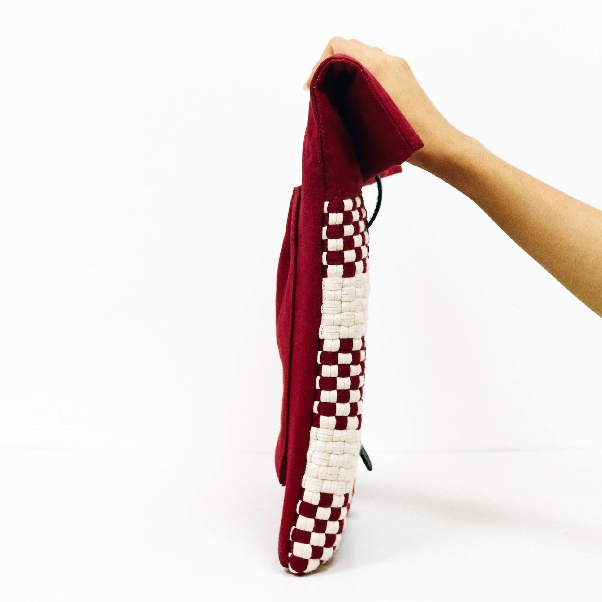 Charlie Laptop Sleeve Maroon Fashion Rags2Riches