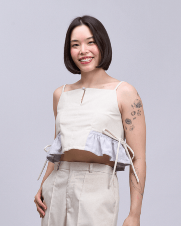 Flutter Top Oat Fashion Rags2Riches