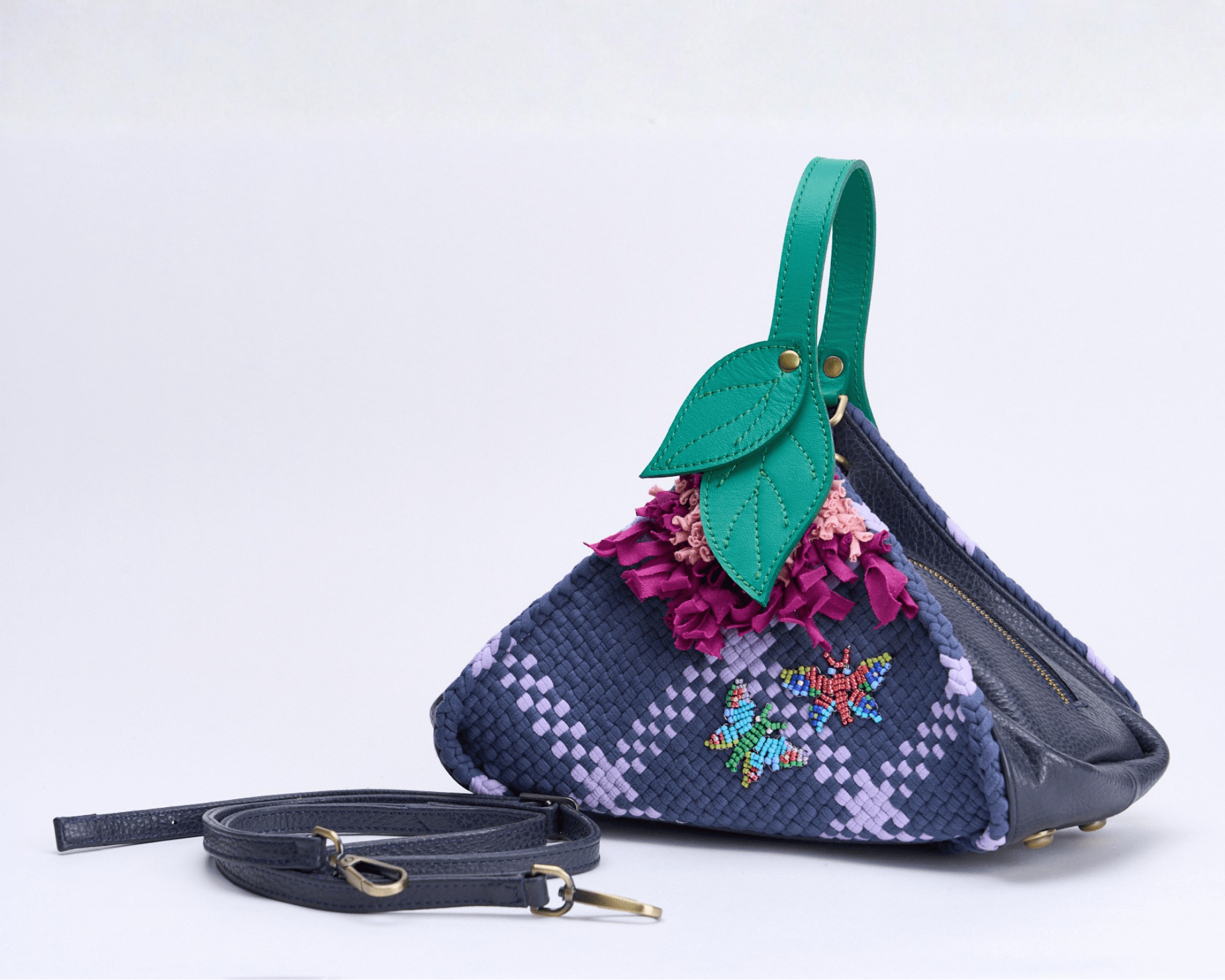 Hardin Mini Bag Navy Blue Fashion Rags2Riches