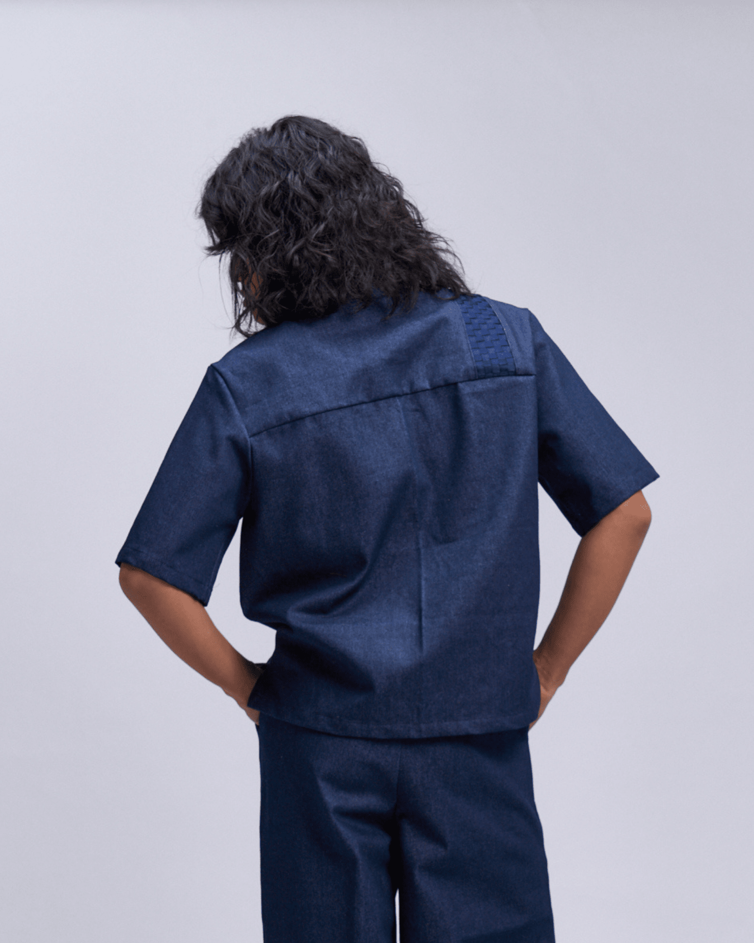 Hardin Polo Dark Blue Denim Fashion Rags2Riches