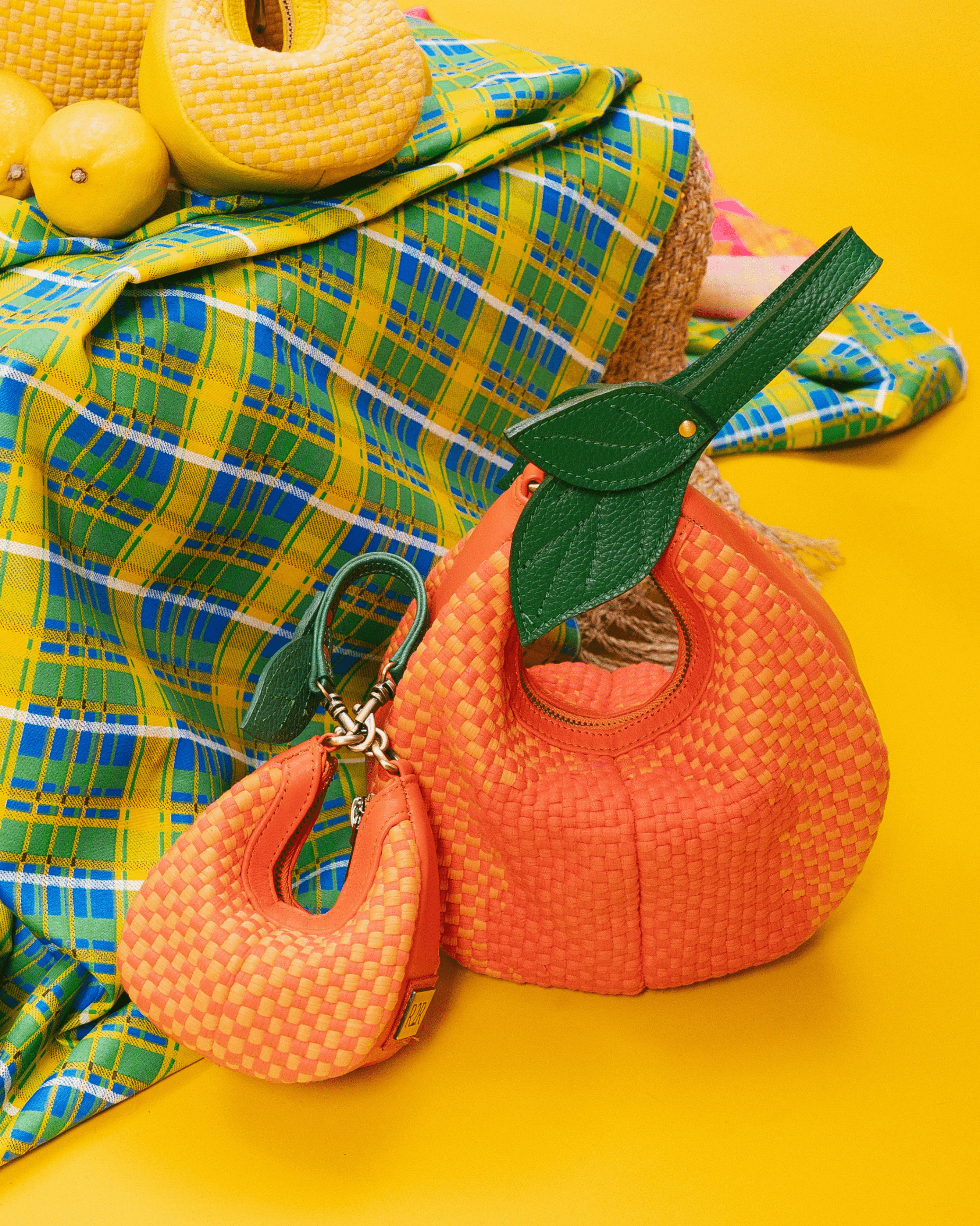 Peach Fruit Bag Fashion Rags2Riches