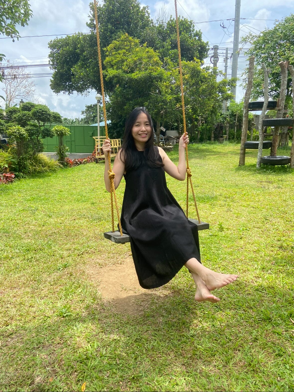 [RE - LOVE] The Easy Jumper Dress Black Fashion Rags2Riches
