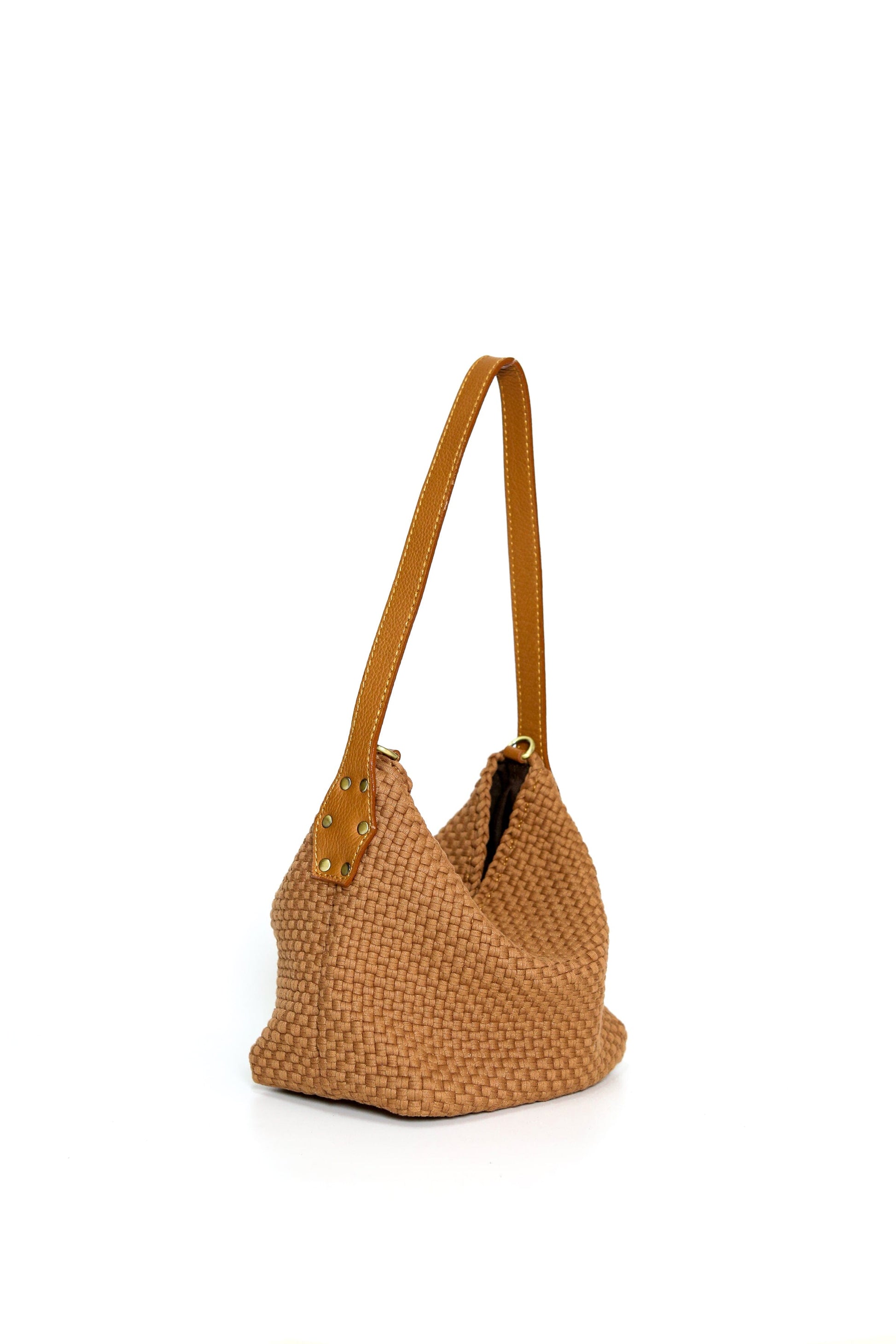 [Ready Today] Buslo Micro Monochrome Tan with Longer Handle Fashion Rags2Riches