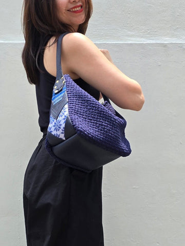 [Ready Today] Buslo Mini Medley Navy with Longer Handle