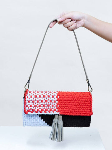 [Ready Today] Estelle Clutch Coral Sky Fashion Rags2Riches