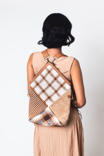 Hunter Convertible Backpack Tan