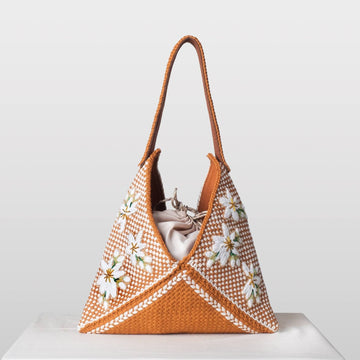 Sampaguita Hobo Mocha & Beige