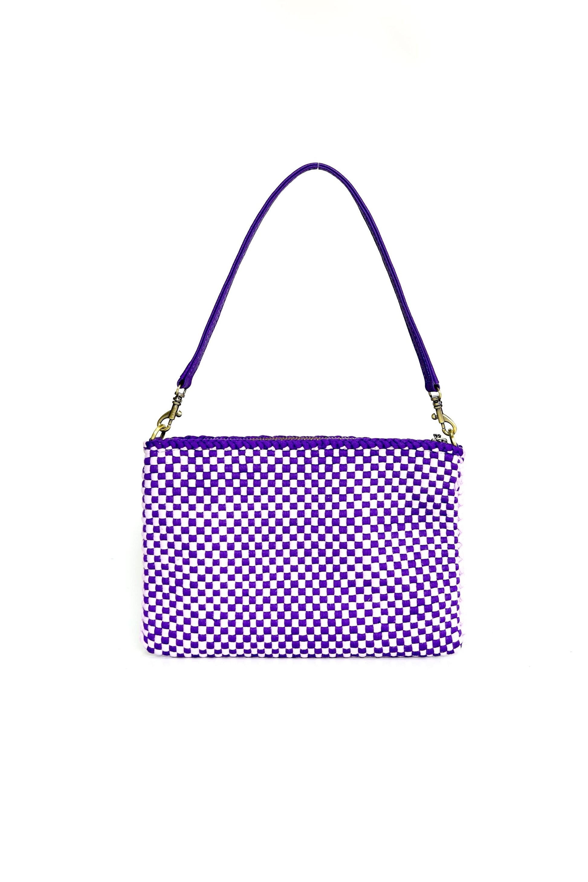 [Ready Today] Sobre Convertible Clutch Purple Fashion Rags2Riches