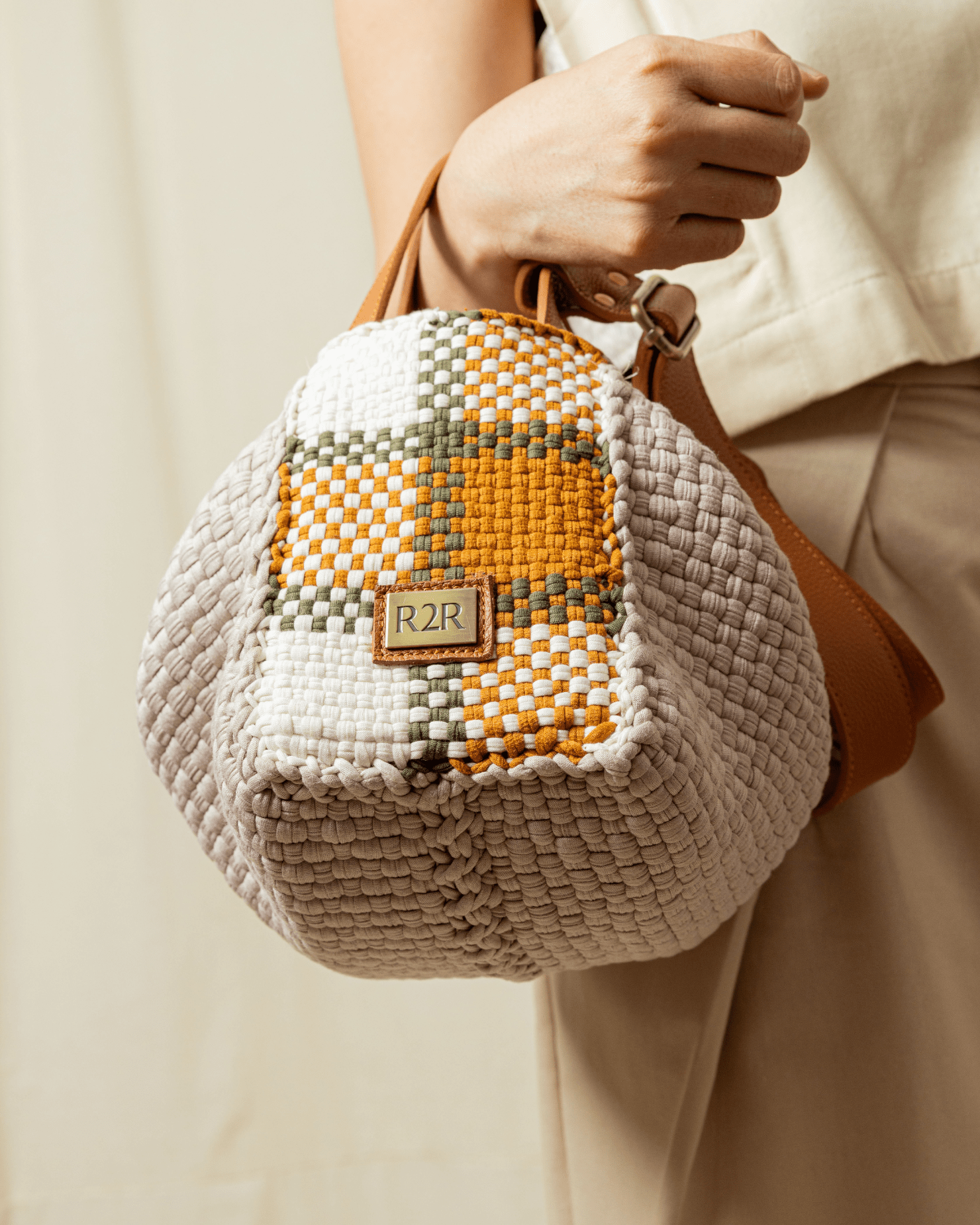 [Ready Today] Swing Satchel Mocha Fashion Rags2Riches