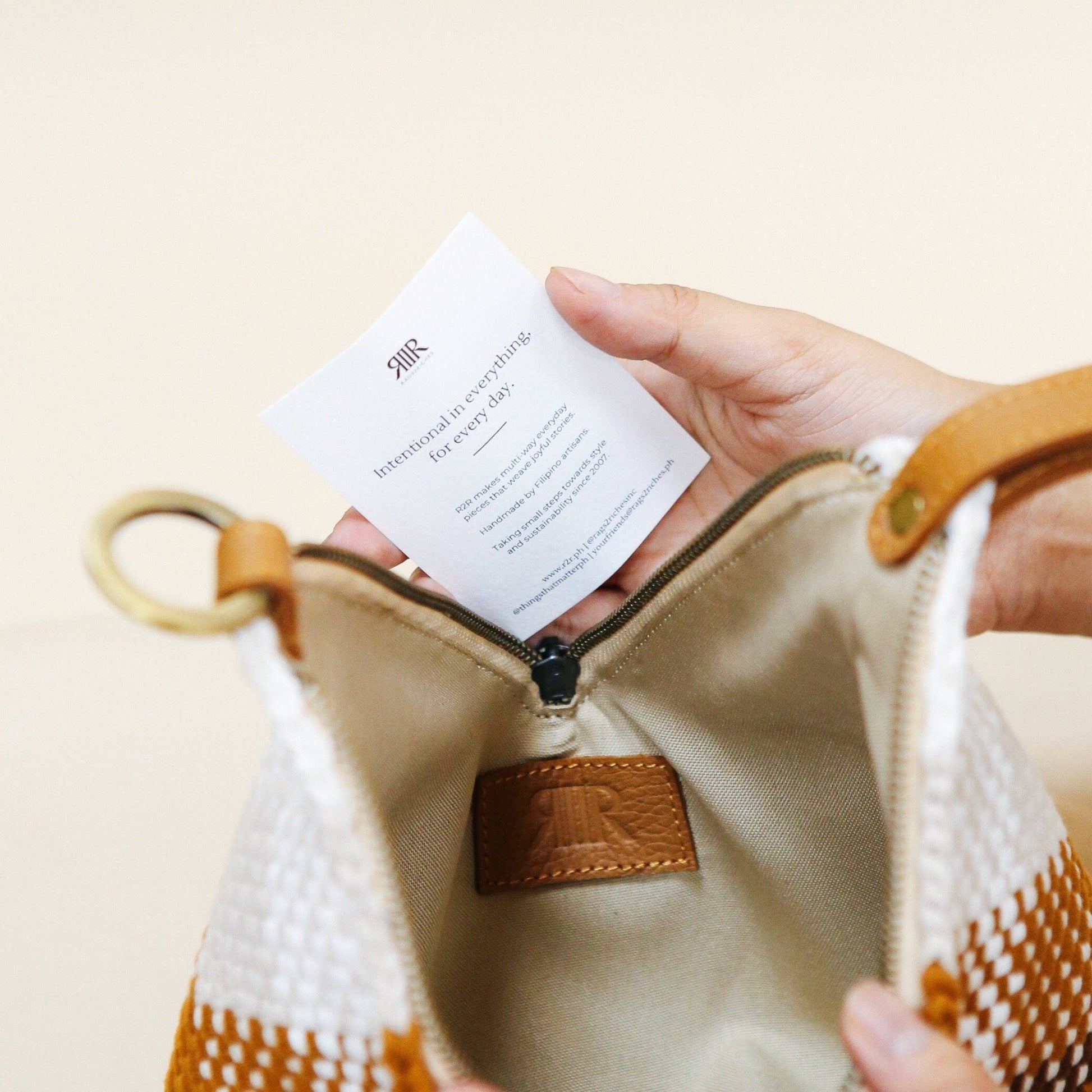 Pusô Beige Monochrome Fashion Rags2Riches