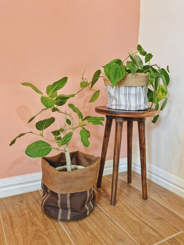 Reversible Planters / Organizers Brown